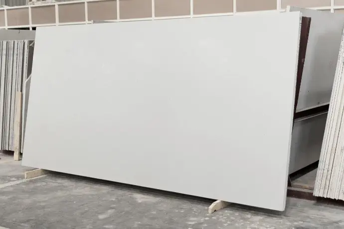 Carrara Plasma - Quartz Slab