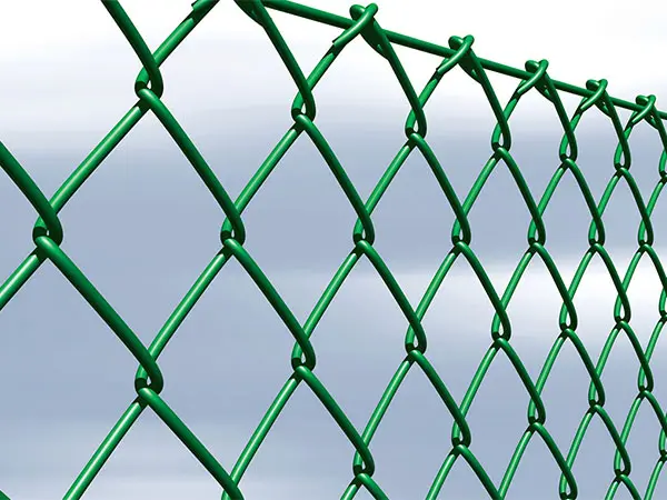 Chain Link Fence, PVC, 11.0g x 4' x 20m