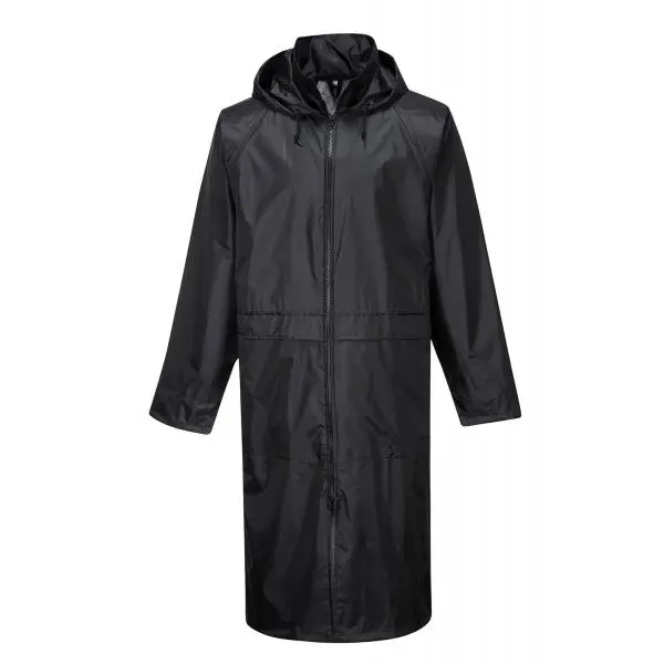 Classic Black Rain Coat CLarge PortWest - S48BKRXL