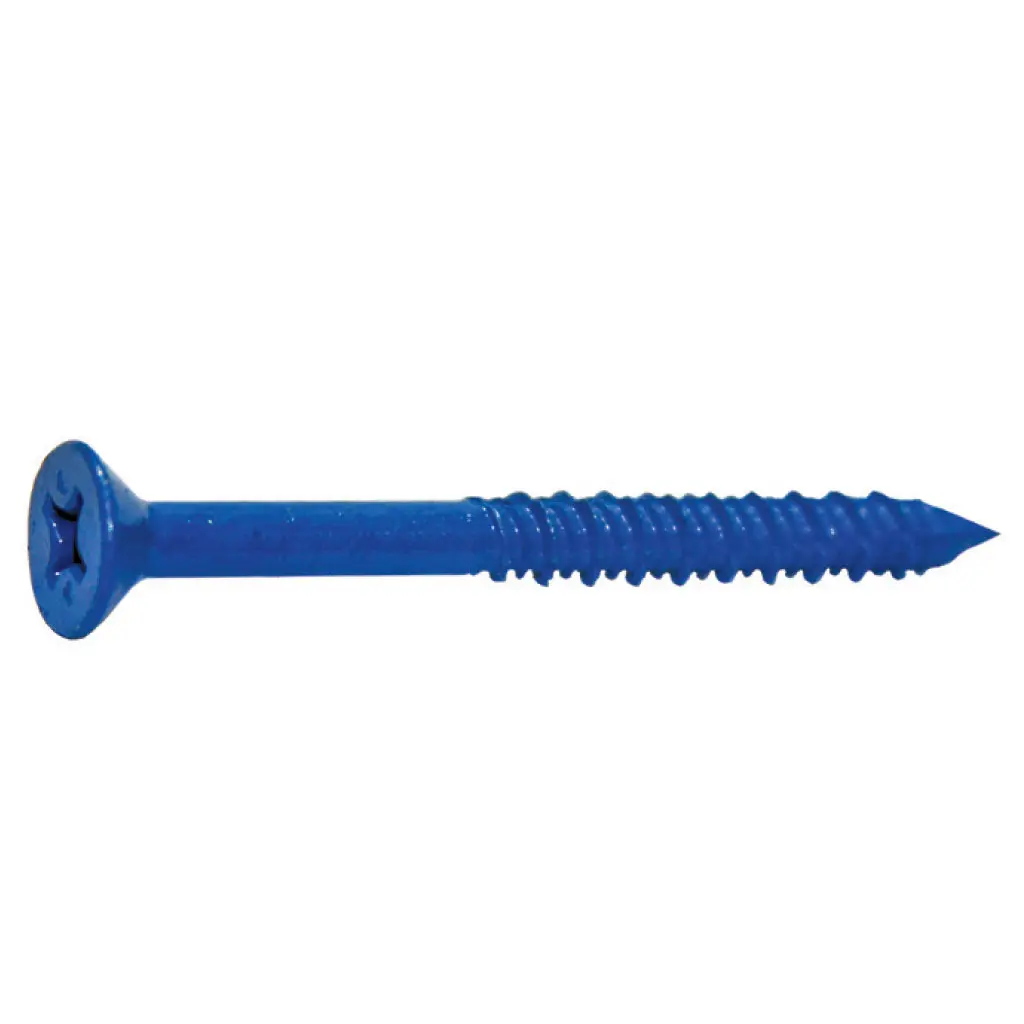 Concrete Blue Screws 3/16 x 1-1/4