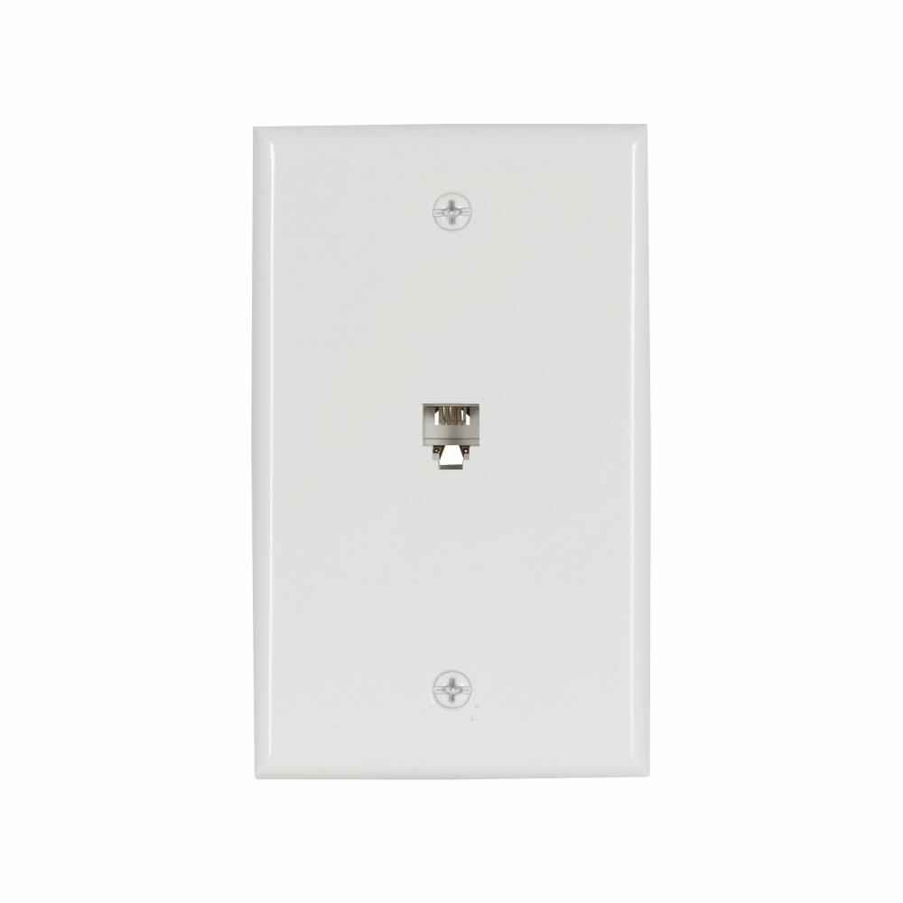 Cooper - Modular Jack  Flush Mount - White - 3532-4W