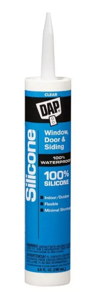 DAP - 100%  CLEAR SILICONE -50 YEARS GUARANTEE - 8641