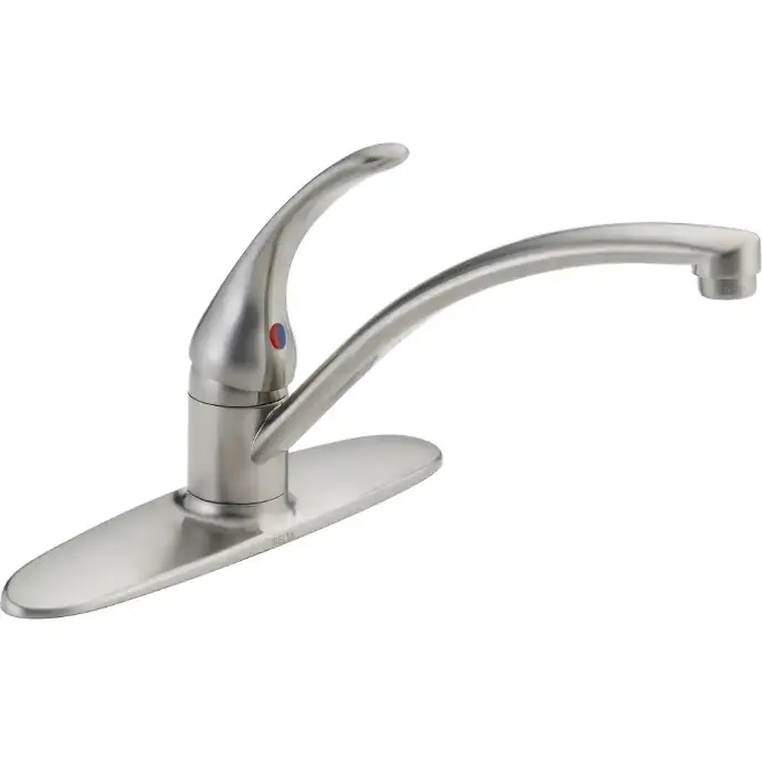 DELTA FOUNDATIONS - SINGLE HANDLE KITCHEN FAUCET - B1310LF-SS