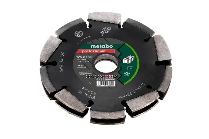 DIA-CD2 125 X 18 X 22.23 MM UP, UNIVERSAL METABO - 628298000