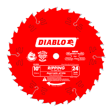 DIABLO BLADE 10'' 24T RIPPING SAW BLADE 