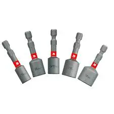 DIABLO TOOL 1-7/8" MAGNETIC NUT SETTER ASSORTED PACK - DNTSS-S5