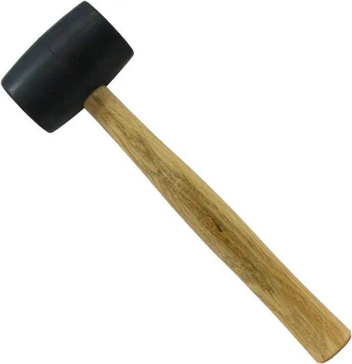 DIESEL TOOL RUBBER HAMMER 16oz - DT040131B/16