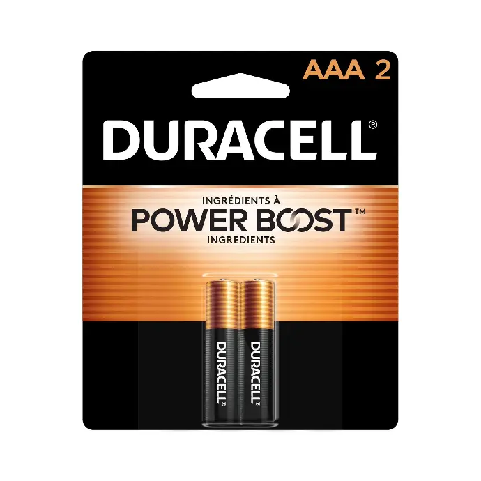 DURACELL BATTERY AAA 2PK - MN2400B2