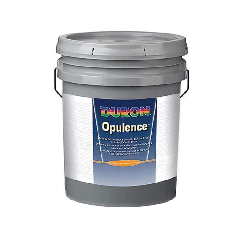 DURON OPULENCE PAINT & PRIMER INTERIOR/EXTERIOR FLAT WHITE 5GAL - DU30W2051-20