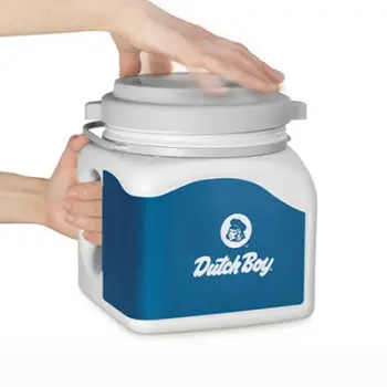 DUTCHBOY 2500 INTERIOR FLAT ACRYLIC LATEX PAINT WHITE BASE A - 1.2533117-20 5GAL