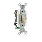 Double Pole Ivory Switch 15A, 120/277V CS215W/SCB15AC2-W