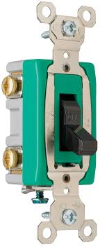 Double Pole Ivory Switch 30A, 120-277V - PS30AC2-1