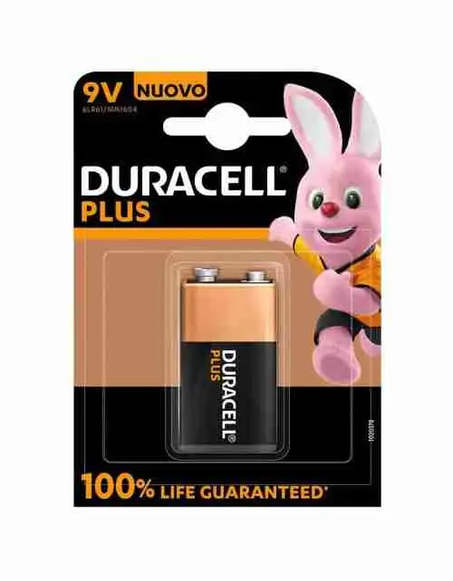 DURACELL BATTERY 9V 1-PK