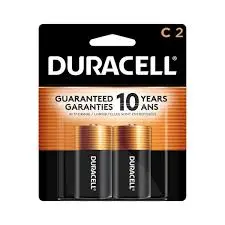 Duracell C Batteries  - 2 pk