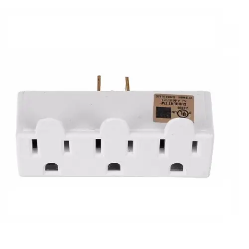 EATON 3 OUTLET TAP SINGLE RECEPTACLE TO 3OUTLET 15A 125V BROWN - 17...