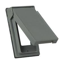 EATON OULTER/SWITCH DECORA COVER PLASTIC GRAY - S2966