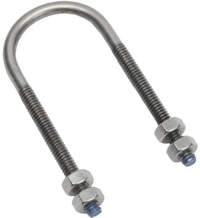 EG STEEL U-BOLT W/ HEX NUTS 1-1/2"