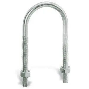 EG STEEL U-BOLT W/ HEX NUTS 1-1/4"