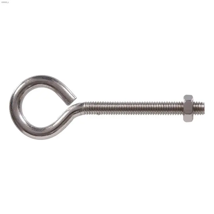 EYE BOLT WITH HEX NUT 3/8-16 X 5 STAINLESS STEEL - 851884