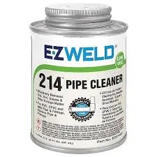 EZ WELD CLEAR CLEANER 8oz PINT - 21402-EZ