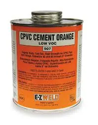EZ WELD CPVC CEMENT REG BODY ORANGE QUART - 20704-EZ