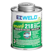 EZ WELD CEMENT PVC HEAVY CLEAR 1/4 PT - 31801