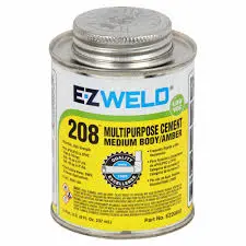 EZ WELD PVC/CPVC MULTIPURPOSE GLUE - 1/2PINT - 20802-EZ 