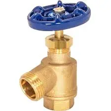 EZ-FLO 1/2" FIP X MHT BEND HOSE GARDEN VALVE ROUGH BRASS - 20251