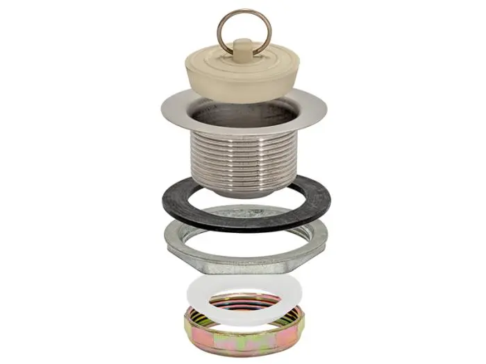 EZ-FLO 2-1/2" LAUNDRY TRAY PLUG STAINLESS STEEL - 30041C