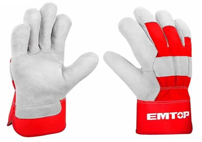 Emtop Leather Gloves 10.5"