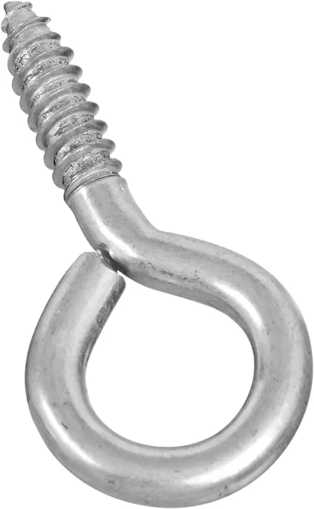 SCREW EYE HOOK LARGE #0 x 2-7/8" ZINC - 51008 