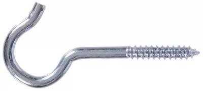 FG-HD SCREW HOOK 1/4 X 4-1/4 ZINC - 321804