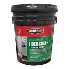FIBERED ASPHALT COATING TAR - 11419 4.75GAL