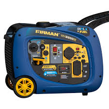 FIRMAN 3 KW GASOLINE/LPG ELECTRIC INVERTER PORTABLE GENERATOR - WH03042
