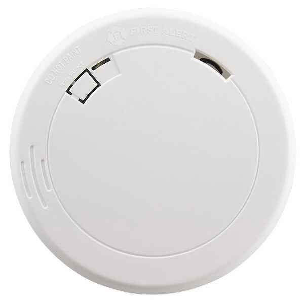 FIRST ALERT 10 YREA BATTERY POWERED SLIM SMOKE DETECTOR WITH PHOTOELECTRIC SENSOR - 1039852