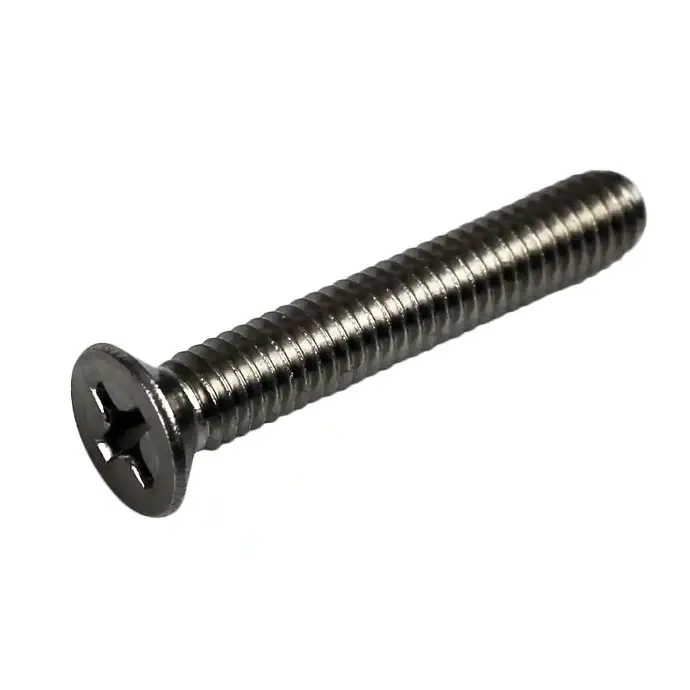 FLAT HEAD SS PHILIP MACHINE SCREW #8-32 X 1" - 825480 - EACH