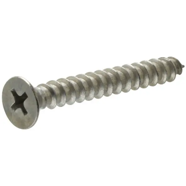FLAT HEAD SS PHILIP SCREW #8 X 1/2" - 823458 - EACH