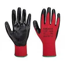 FLEXO GRIP NITRILE RED/BLACK GLOVE LARGE PORTWEST - A310R8RL