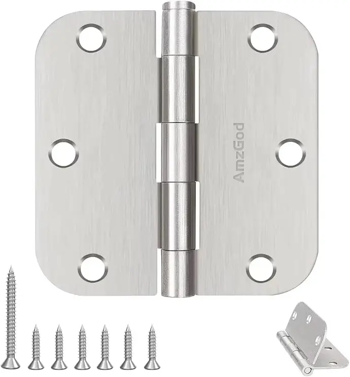 FR213 SOLID STEEL HINGE 3.0" X 3.0" X  2.0MM SATIN NICKEL