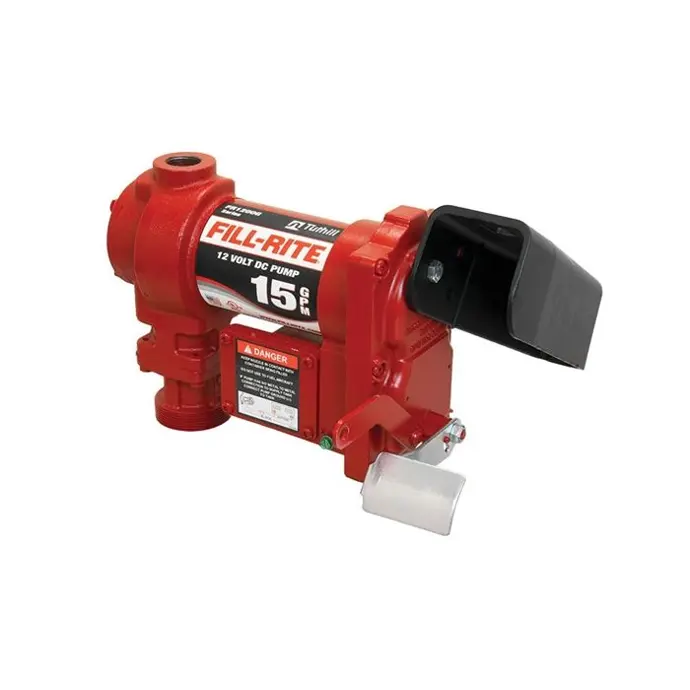 FUEL TRANSFER PUMP MOTOR 1/4 HP 12 VDC 20A 30 MIN DUTY CYCLE 3/4" O...