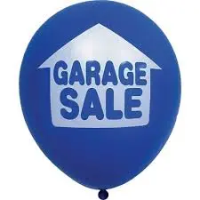 GARAGE SALE BALLOONS 6 PER BAG HY-KO - 40636