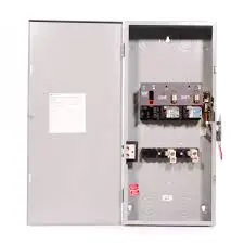 GE 200 AMP FUSED SAFETY SWITCH 240 VAC 2-POLE NEMA 1 INDOOR - TG3224