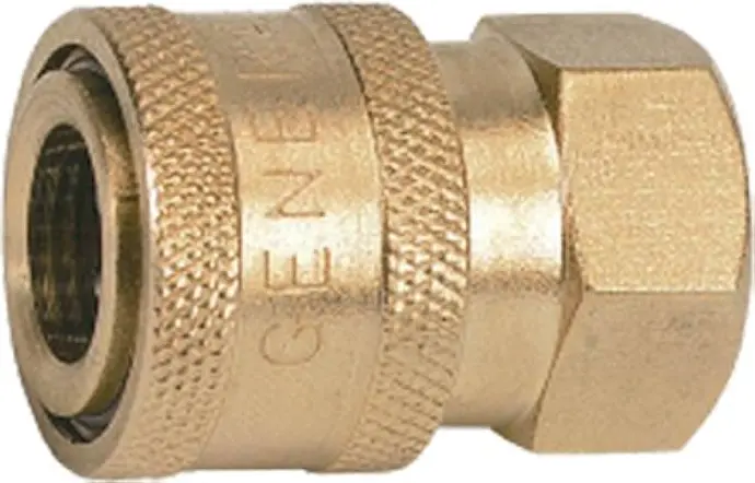 GENERAL PUMP QUICK COUPLER SOCKET 38" FEMALE BRASS