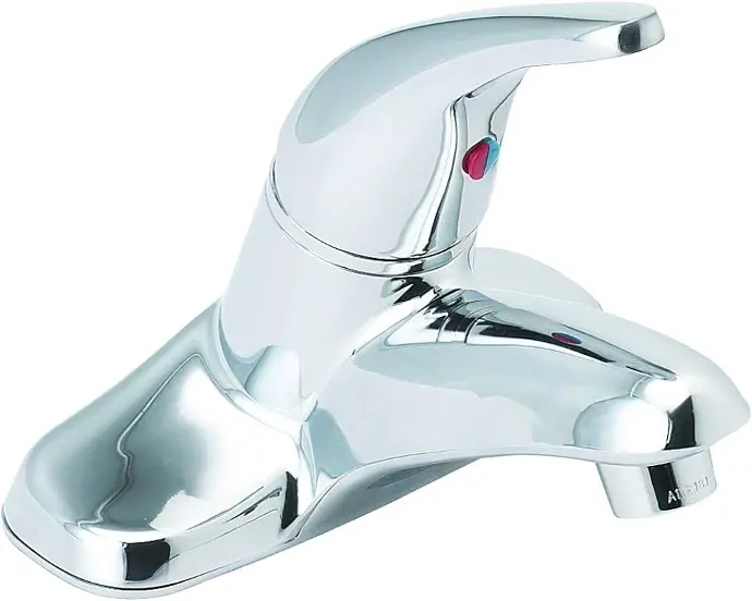 GENUINE EZ-FLO 10093LF 4" DECK MOUNT LAVATORY FAUCET WASHERLESS CHROME - 10093LF..