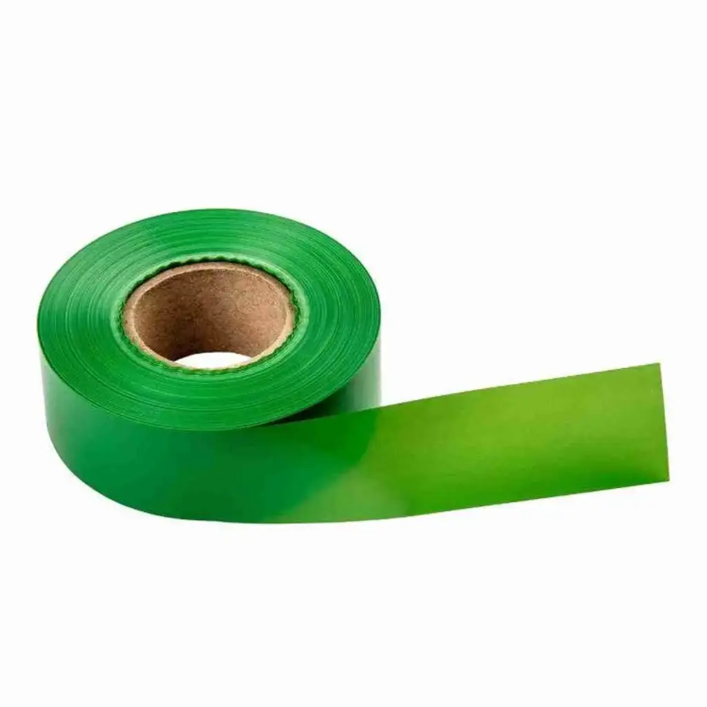 GLO GREEN FLAG TAPE 300' - 17026