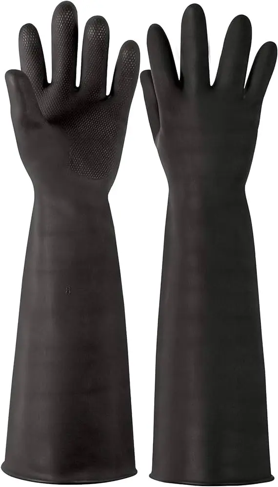 GLOVES LATEX L INDUSTR GU-323 TR