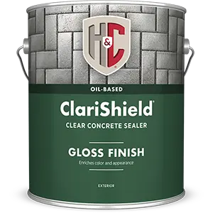 H&C CLEAR PROTECT CLARISHIELD OIL BASE CONCRETE SEALER  GAL - 50.120234-16