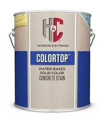 H&C COLORTOP HEAVY SHIELD WATER BASED SOLID COLOR CONCRETE  AND DRIVEWAY ENAMEL/STAIN DEEP BASE - 35.100314-16