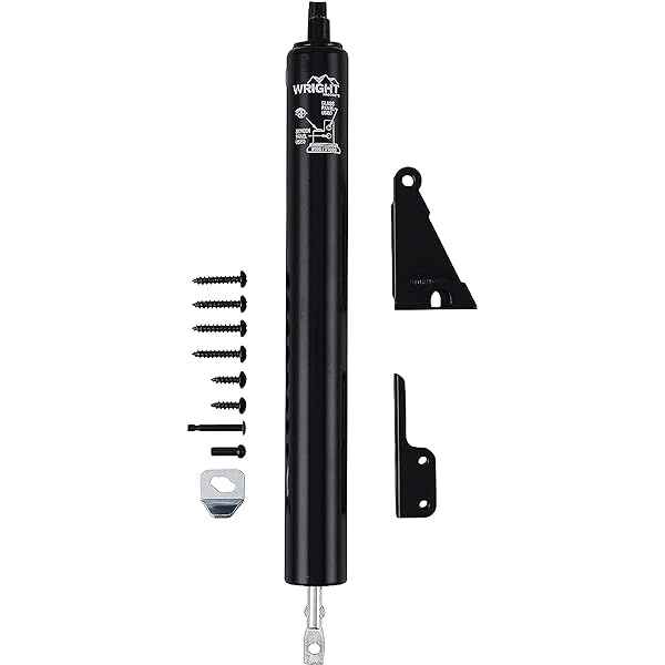 HAMPTON PNEUMATIC CLOSER STANDARD DUTY BLACK - V1020BL