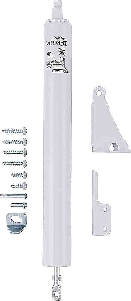 HAMPTON PNEUMATIC CLOSER STANDARD DUTY WHITE - V1020WH